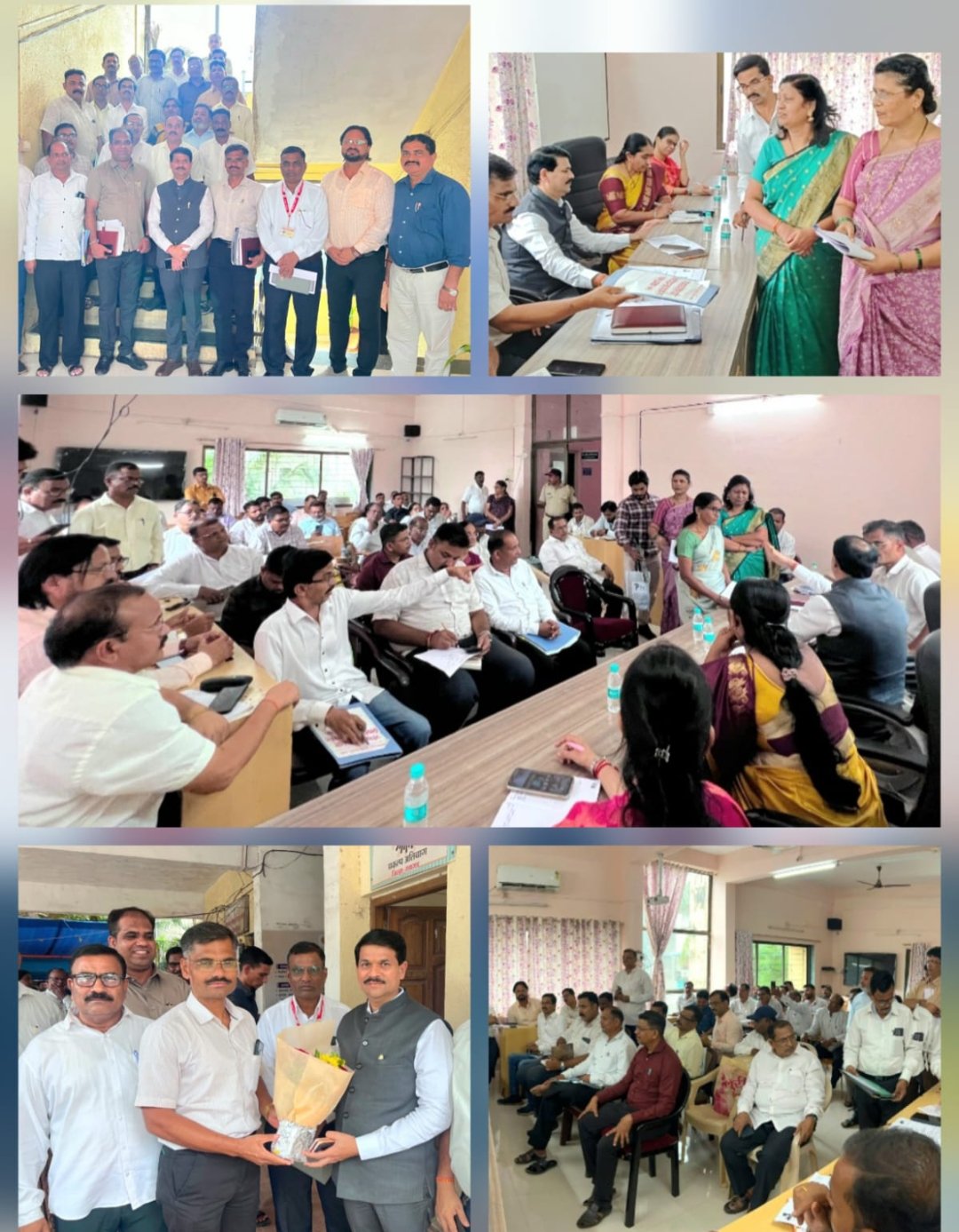 शैक्षणिक समस्या सोडविण्यासाठी आमदार ज्ञानेश्वर म्हात्रे यांची रायगड जिल्हा परिषदेत बैठक. प्रलंबित शैक्षणिक प्रश्न तातडीने मार्गी लावण्याचे शिक्षण विभागाला निर्देश.